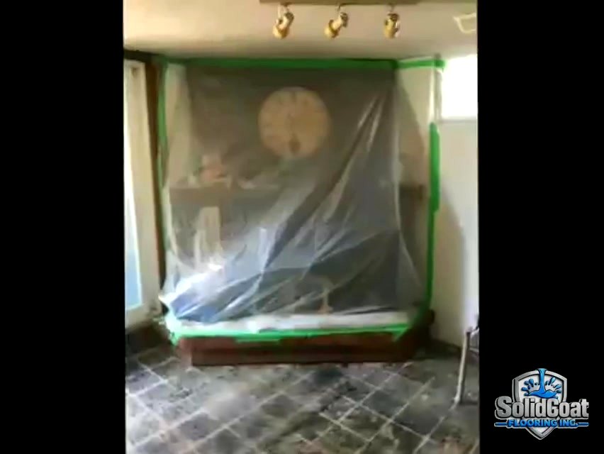 Basement before coating